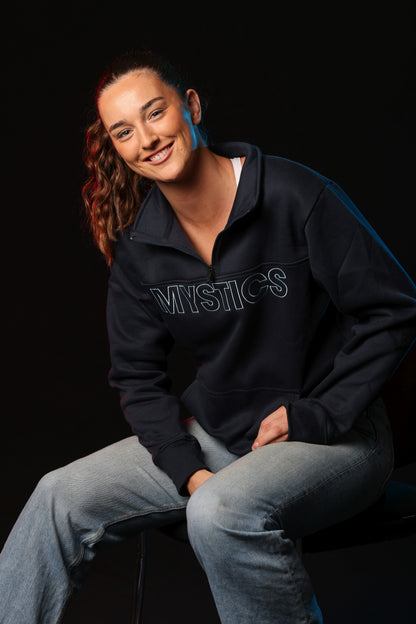 Mystics Quarter Zip Boss Top